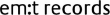 emit records logo