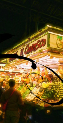 A market at night/Andrew Ostor